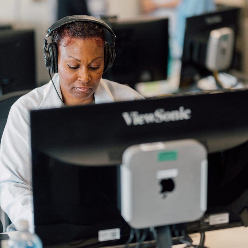 A Student of The Last Mile Coding Program