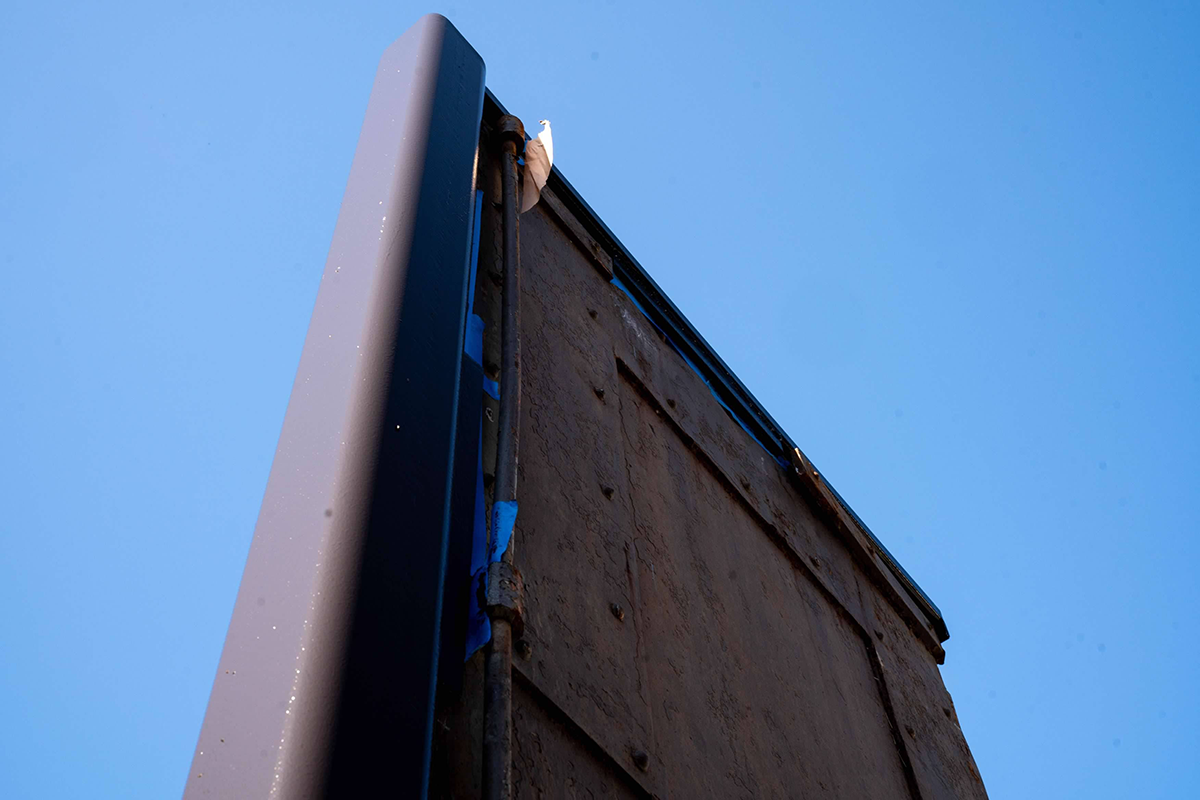 The Wall That Once Divided San Quentin
