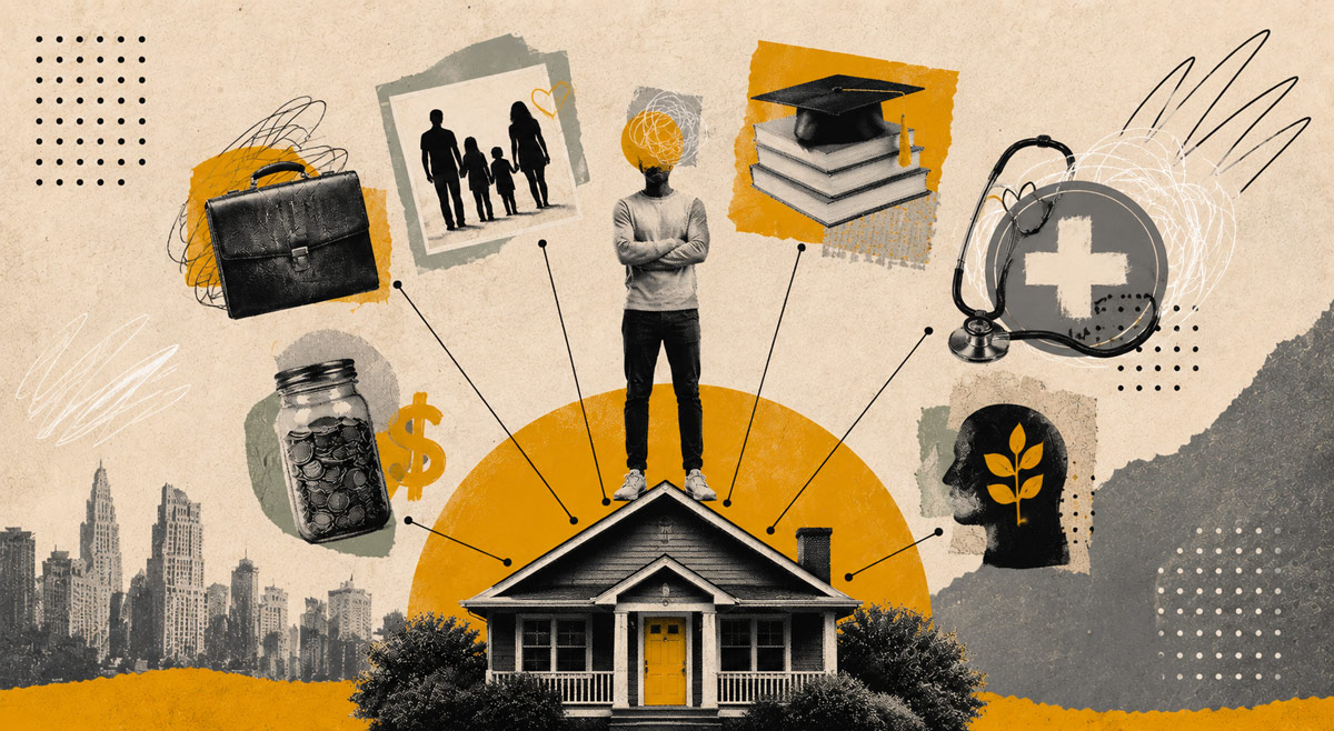 Housing stability illustration
