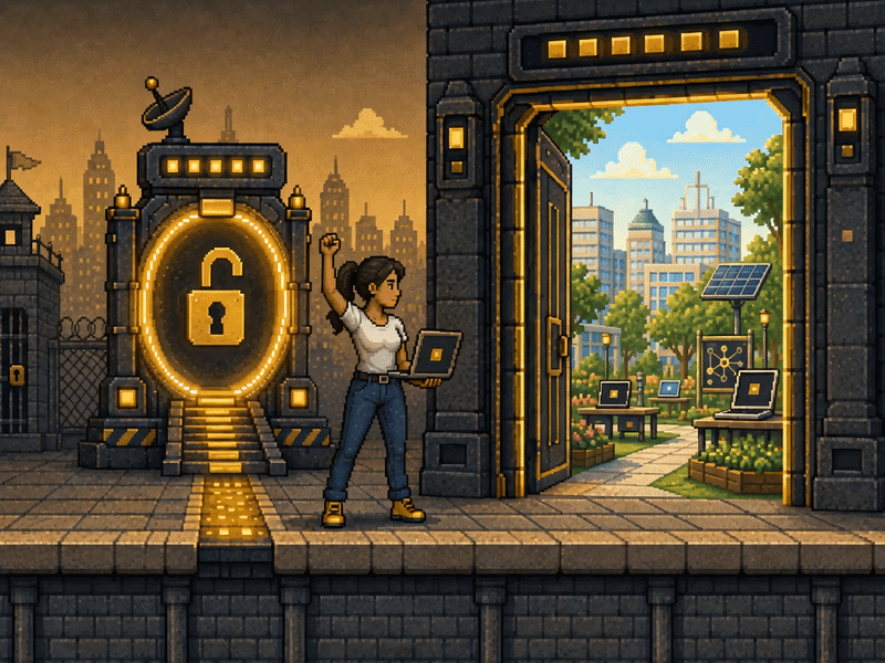 A returning citizen navigating the technology demands of reentry