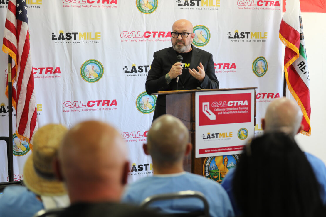 Kevin McCracken Speaks at the LAC Ribboncutting