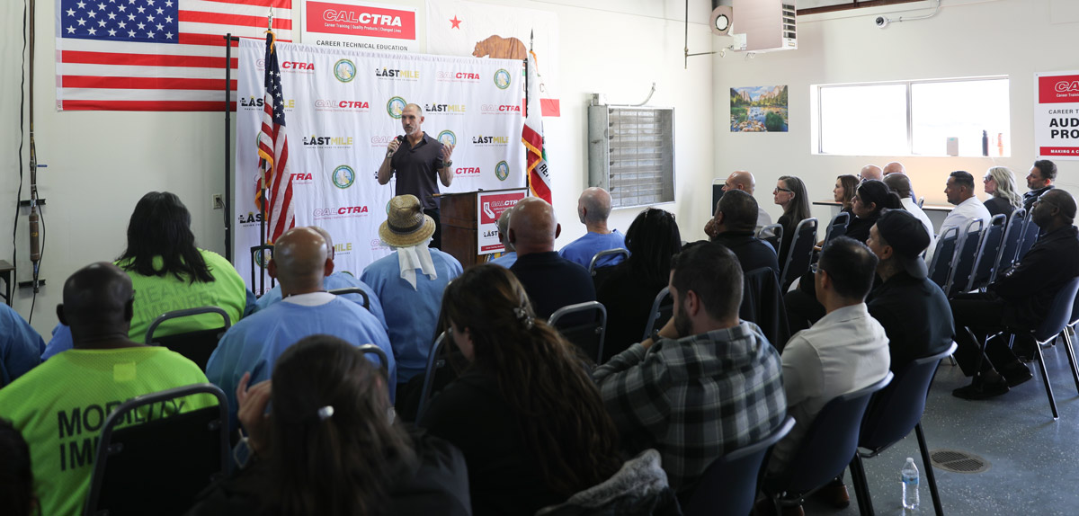 Chris Schuhmacher At The Last Mile LAC Ribboncutting